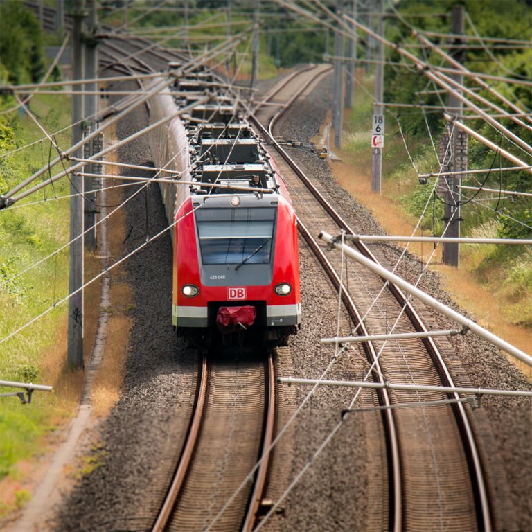 Train - Red - Tracks - CARGA - Capital Asset Rental Group Australia